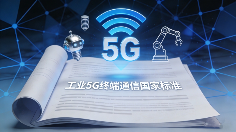 重磅官宣｜GB/T 47800-2026 工業5G終端國標發布，南京碼訊光電核心參與起草